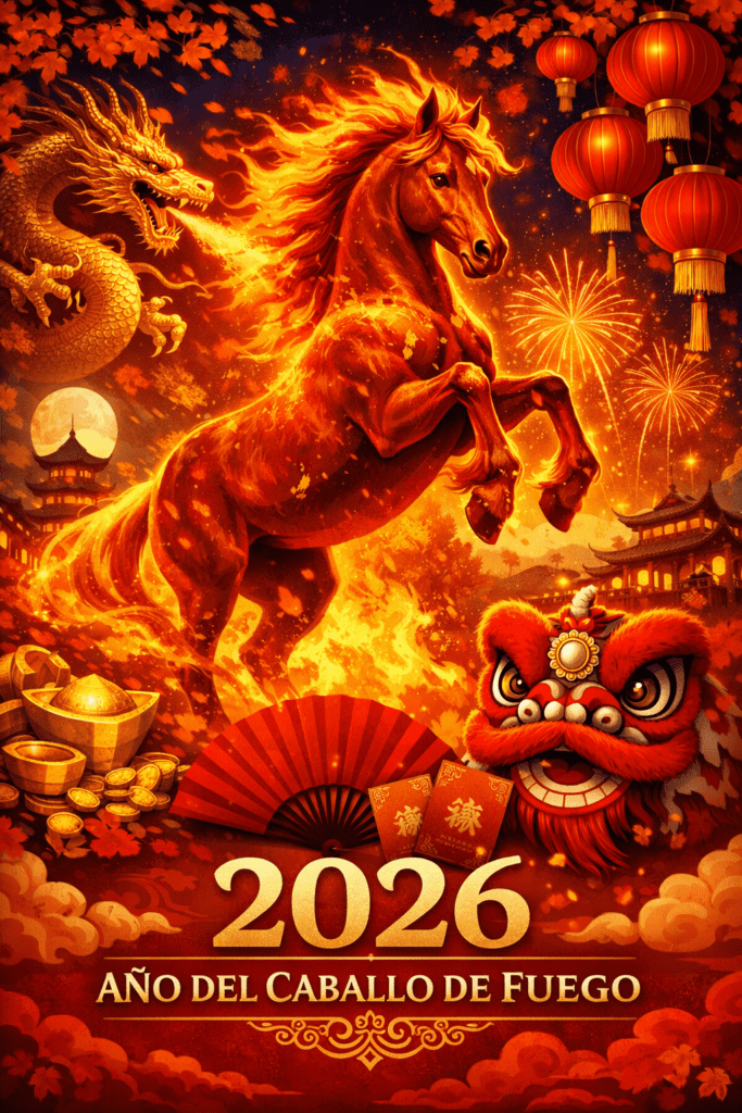 Año Nuevo Chino 2026: El Año del Caballo de Fuego marca una nueva era de energía y transformación
