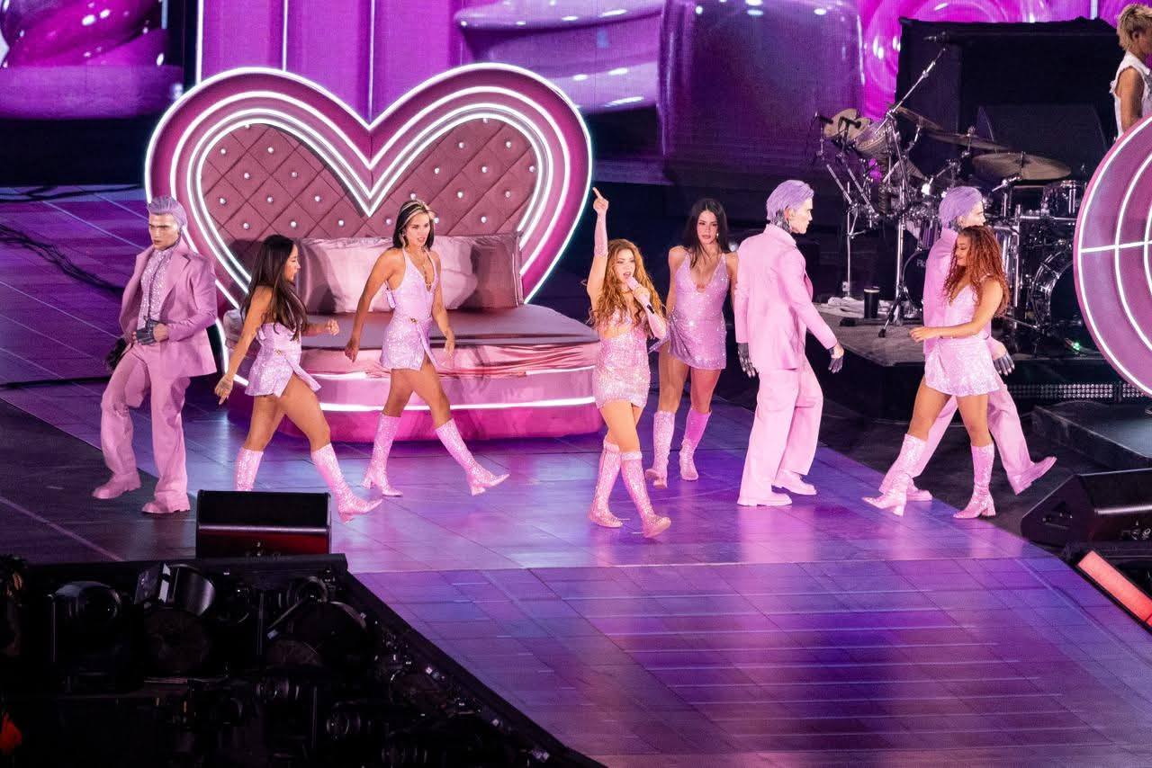 Así fue el concierto de Shakira en el Zócalo de la CDMX