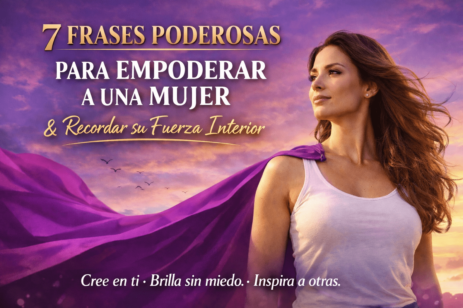 7 frases poderosas para empoderar a una mujer y recordar su fuerza interior