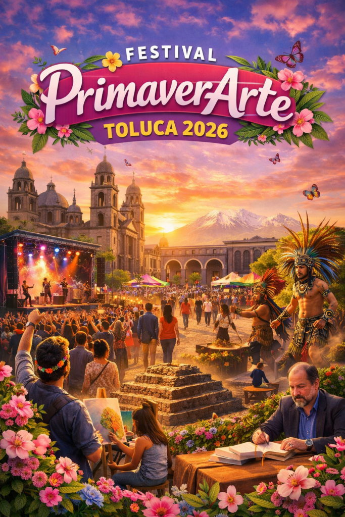 🌸 PrimaverArte Toluca 2026: música, cultura y primavera en el corazón de la ciudad