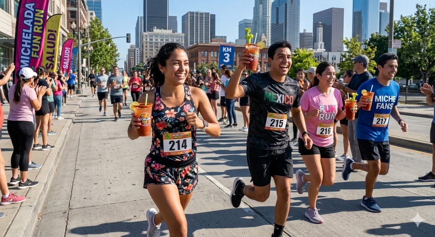 Michetón en Querétaro: la carrera donde corres… ¡y brindas con una michelada!