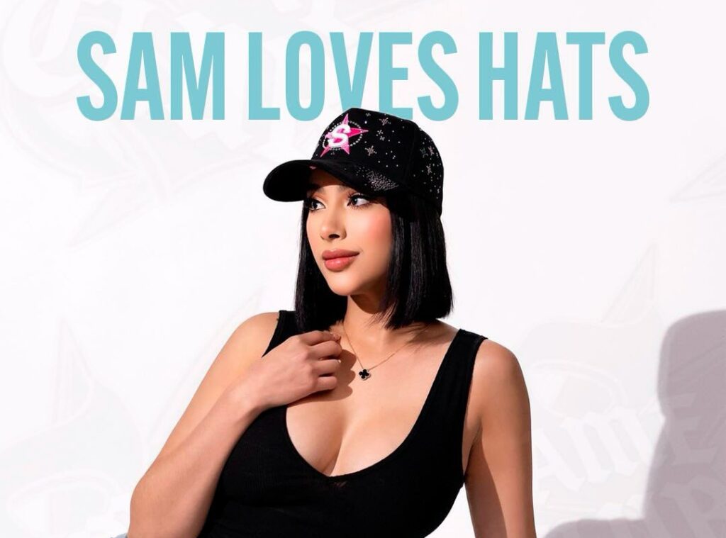 Samantha Trujillo debuta con Drop Shop: así es “SAM LOVES HATS”, el drop que todos van a querer