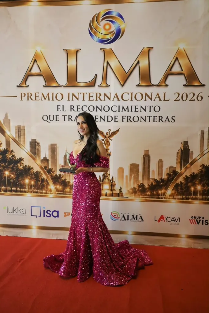 Michelle Núñez Ponce recibe Premio ALMA 2026
