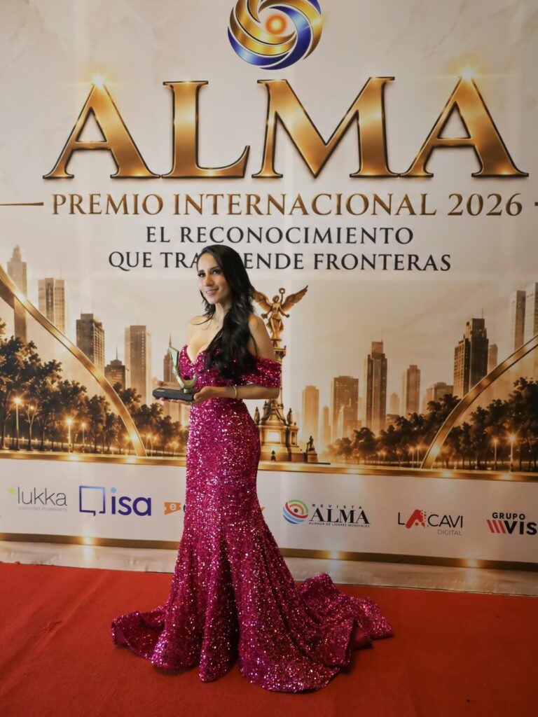 Michelle Núñez Ponce recibe Premio ALMA 2026